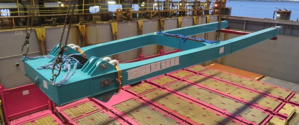 Project Logistics at Steder - Crane